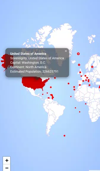 WORLD MAP: Geography Quiz, Atl Screenshot 2