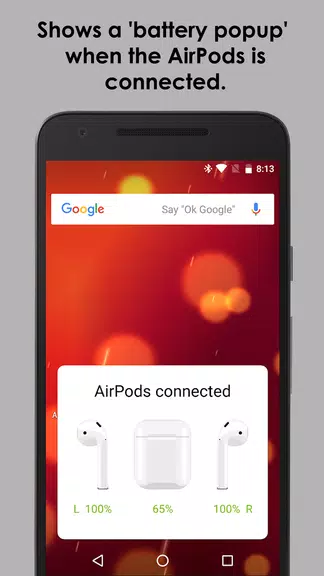 AirBuds Popup - airpod battery 螢幕截圖 0