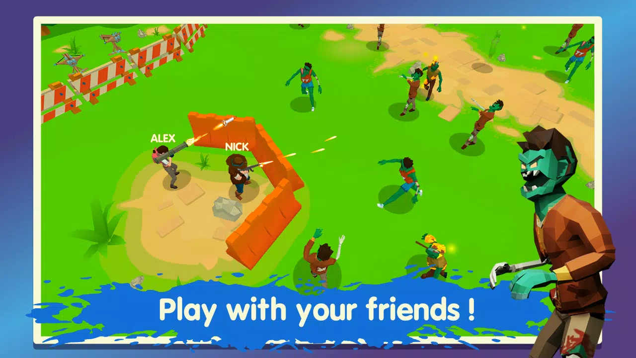 Two Guys & Zombies 3D: Online应用截图第0张
