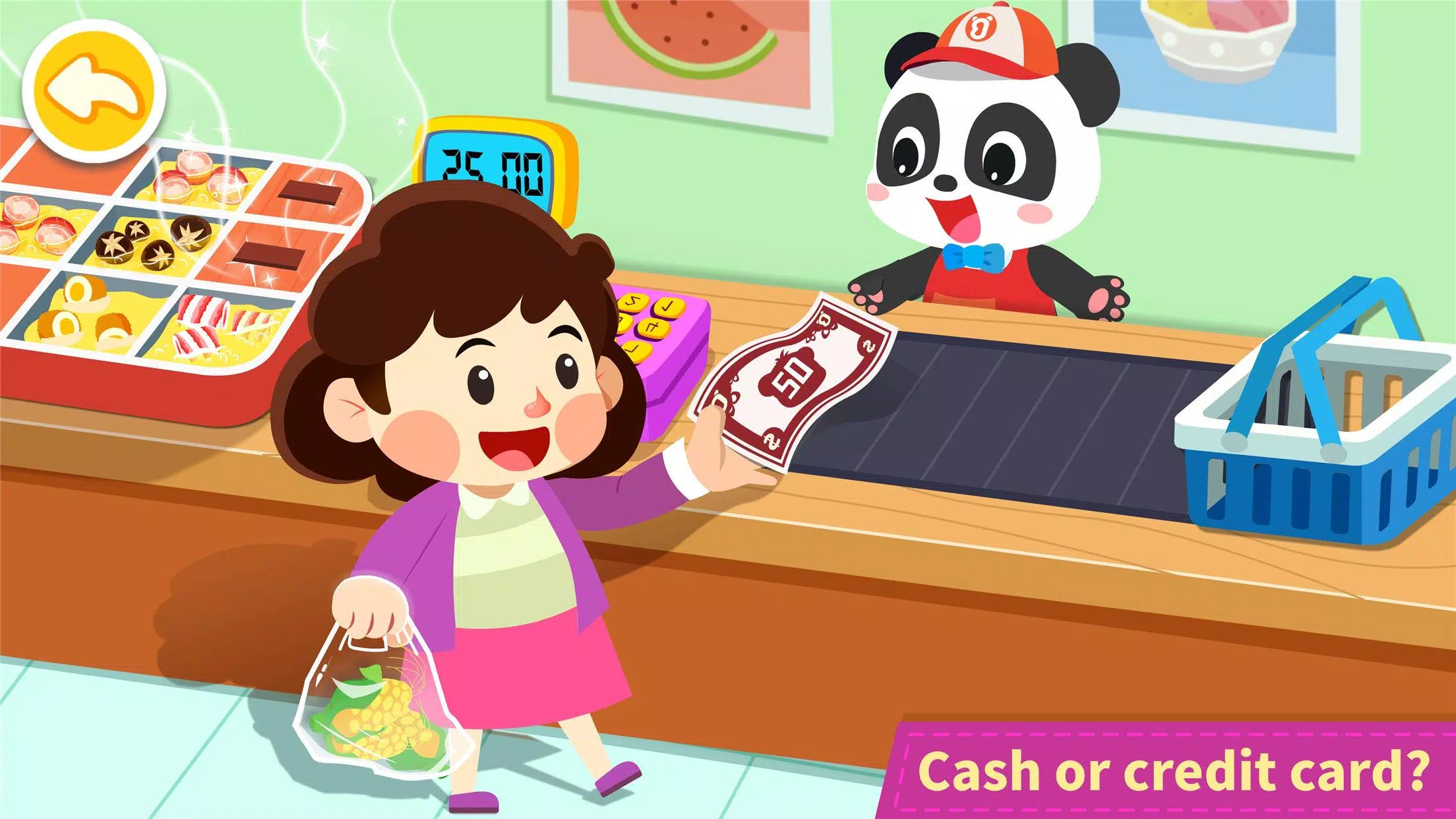 Baby Panda’s Town: Supermarket Tangkapan skrin 2