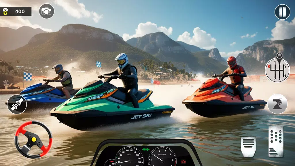 Super Jet Ski 3D Offline Game スクリーンショット 1