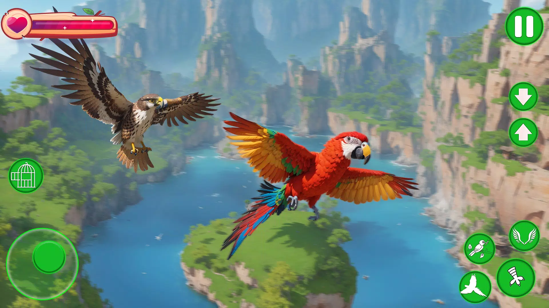 Parrot Bird Simulator Game ภาพหน้าจอ 3