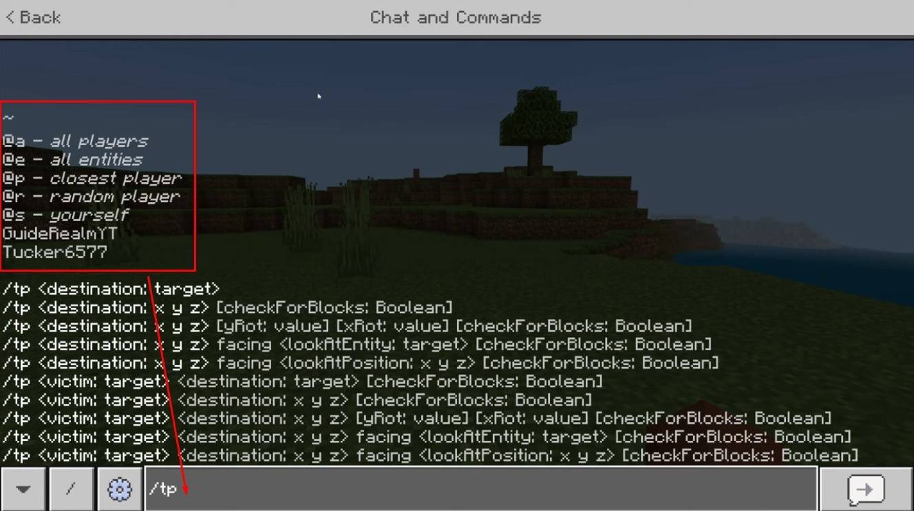 Minecraft Teleportation