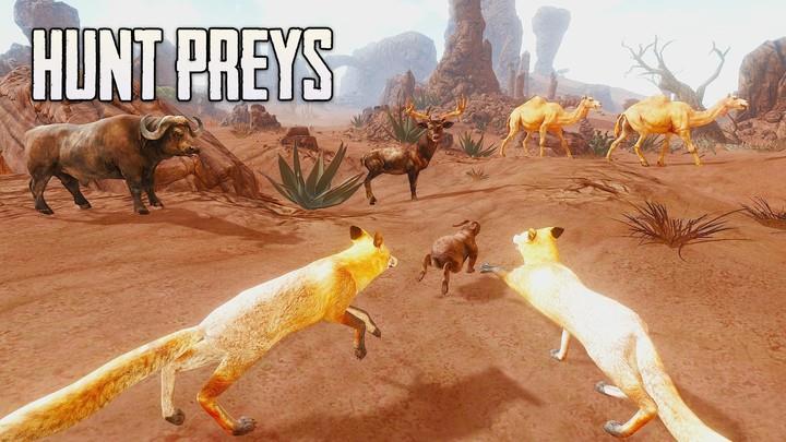 The Fox - Animal Simulator Schermafbeelding 1