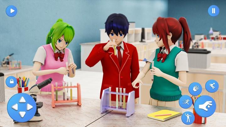 Anime Highschool Girl Life Sim Screenshot 1
