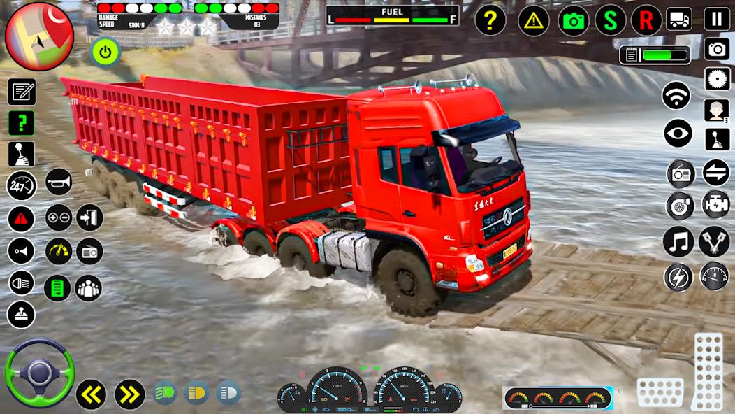 Euro Truck Games Cargo Driving Mod Captura de pantalla 0