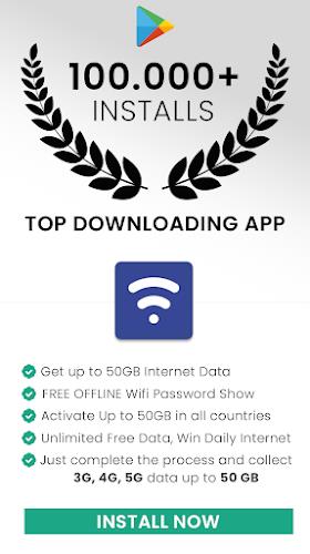 Daily Internet Data 50 GB MB 螢幕截圖 0