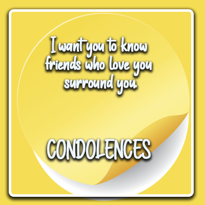 Condolences & Sympathy GIF ภาพหน้าจอ 0