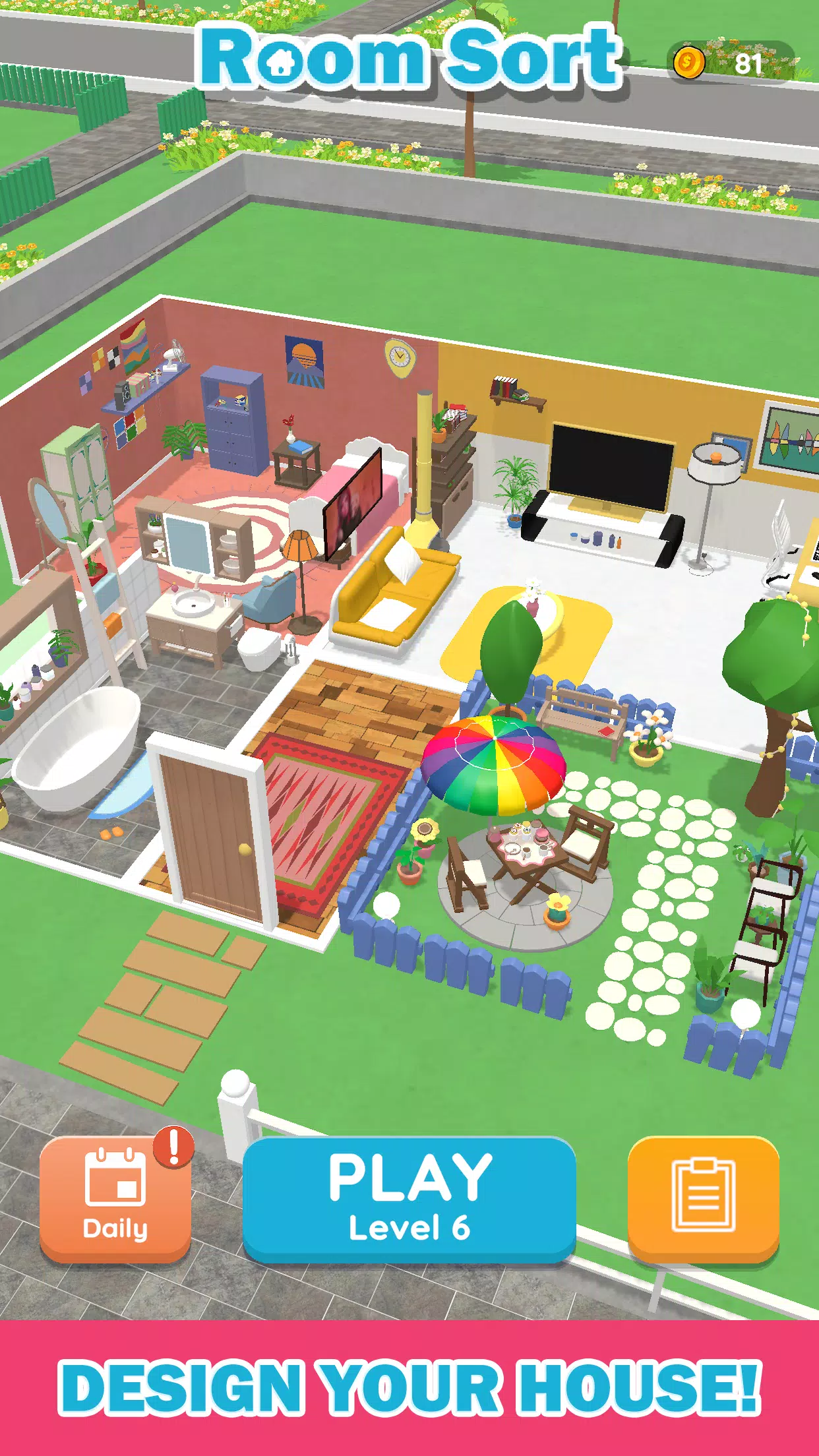 Room Sort - Floor Plan Game应用截图第3张