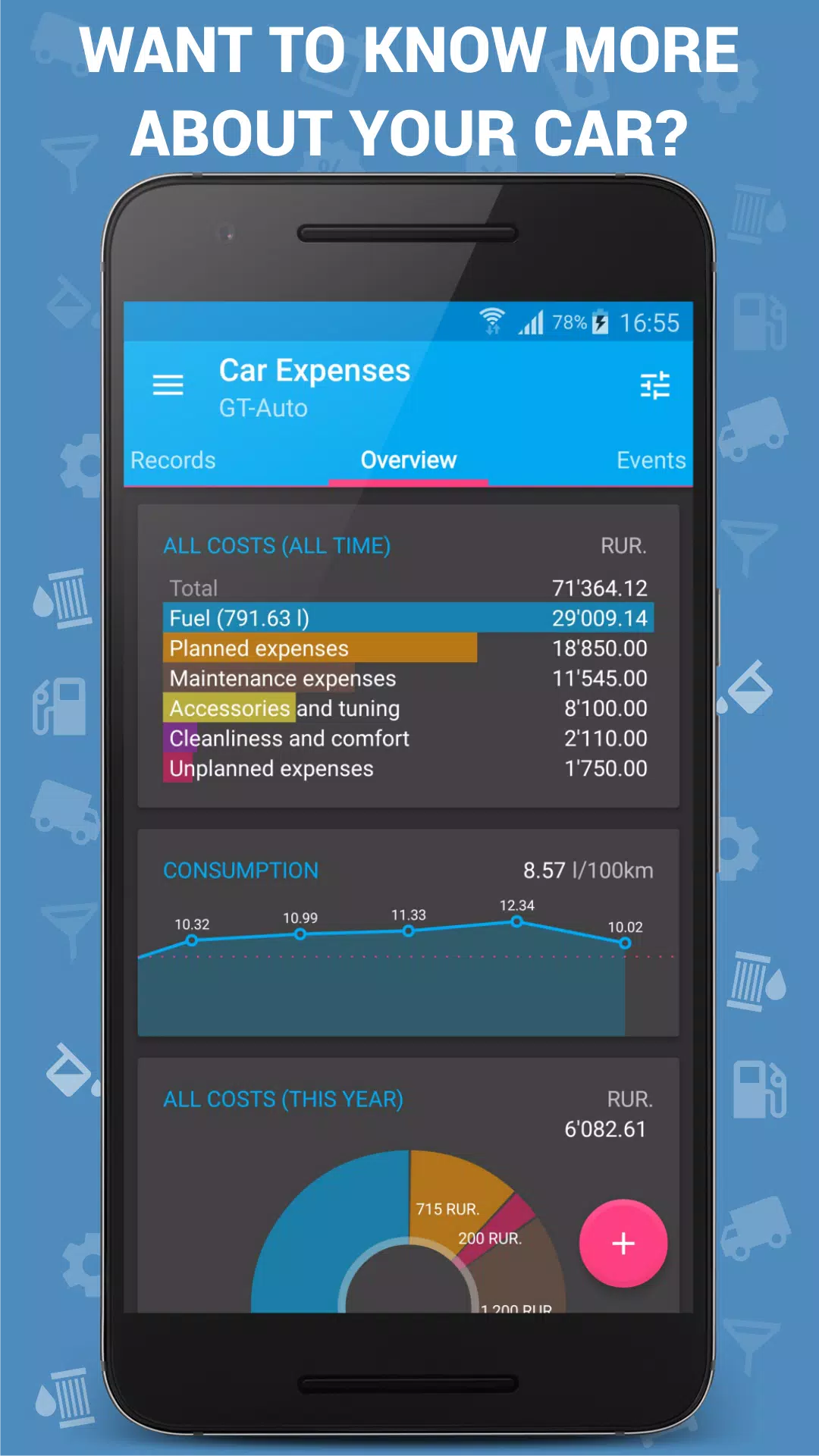 Car Expenses Manager 螢幕截圖 0