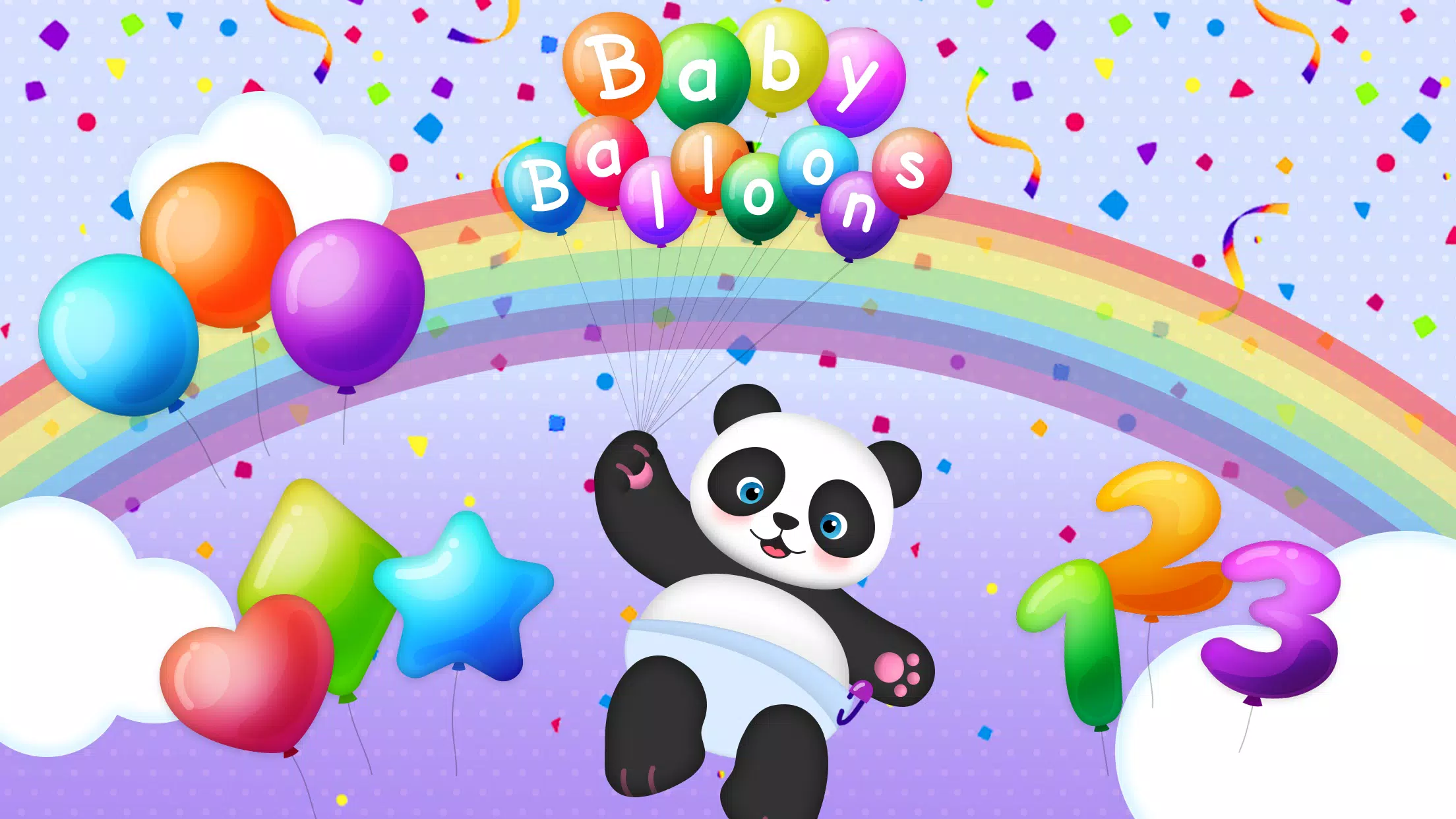 Baby Balloons pop 螢幕截圖 0