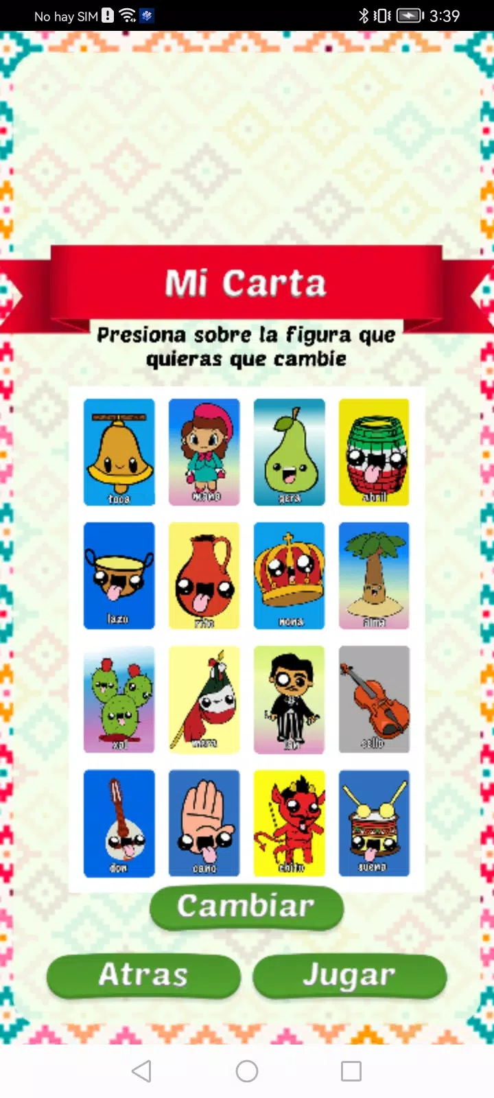 Loteria Virtual - Play Online 螢幕截圖 3