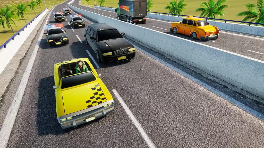 Mini Car Games: Police Chase Capture d'écran 2