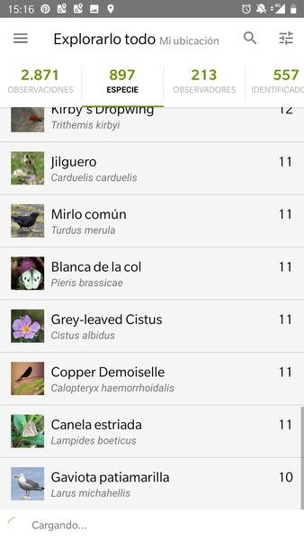 iNaturalist (愛自然) 螢幕截圖 0