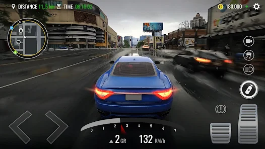 Car Driving Traffic Simulator ဖန်သားပြင်ဓာတ်ပုံ 1