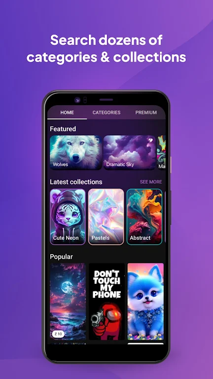 Zedge™ Wallpapers & Ringtones Screenshot 1