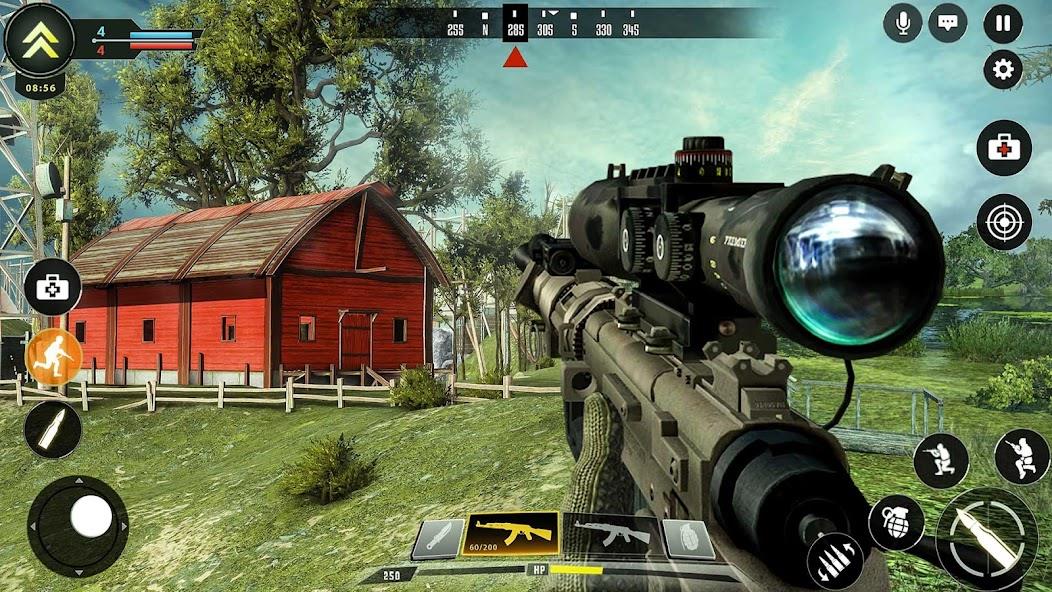 Sniper Game: Shooting Gun Game Mod Tangkapan skrin 1