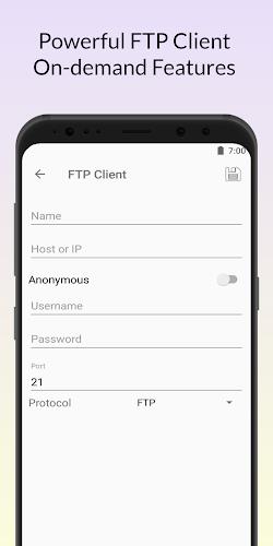 FTP Tool - FTP Server & Client Ảnh chụp màn hình 1