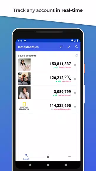 Instastatistics - Live Followe Screenshot 0