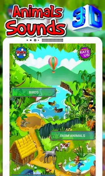 Animals Sounds For Kids ภาพหน้าจอ 0