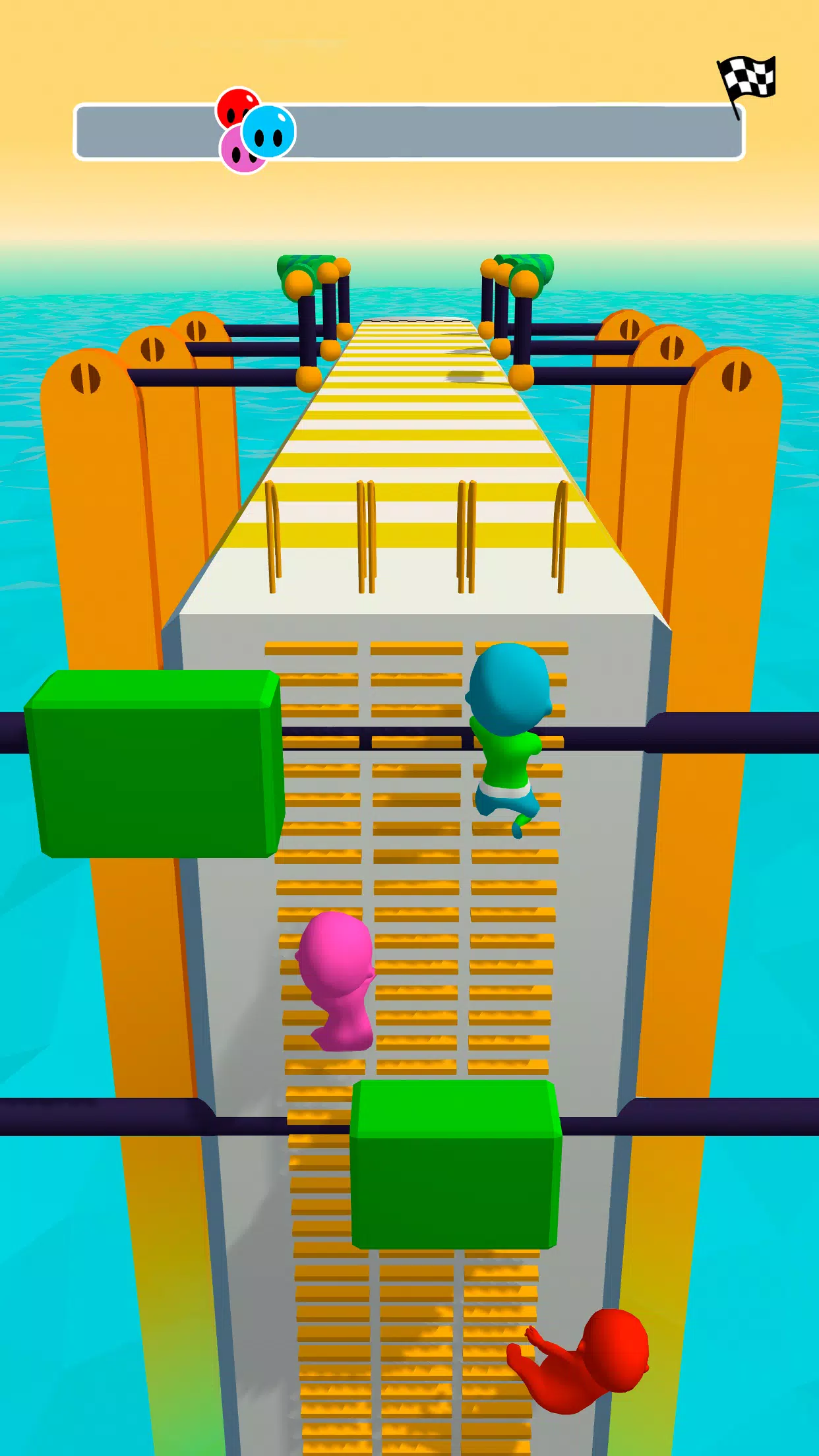 Fun Race 3D Captura de tela 1