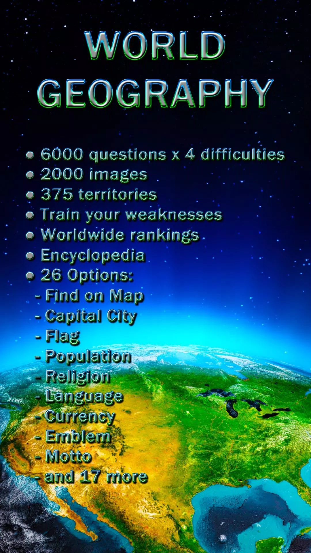 World Geography Capture d'écran 0