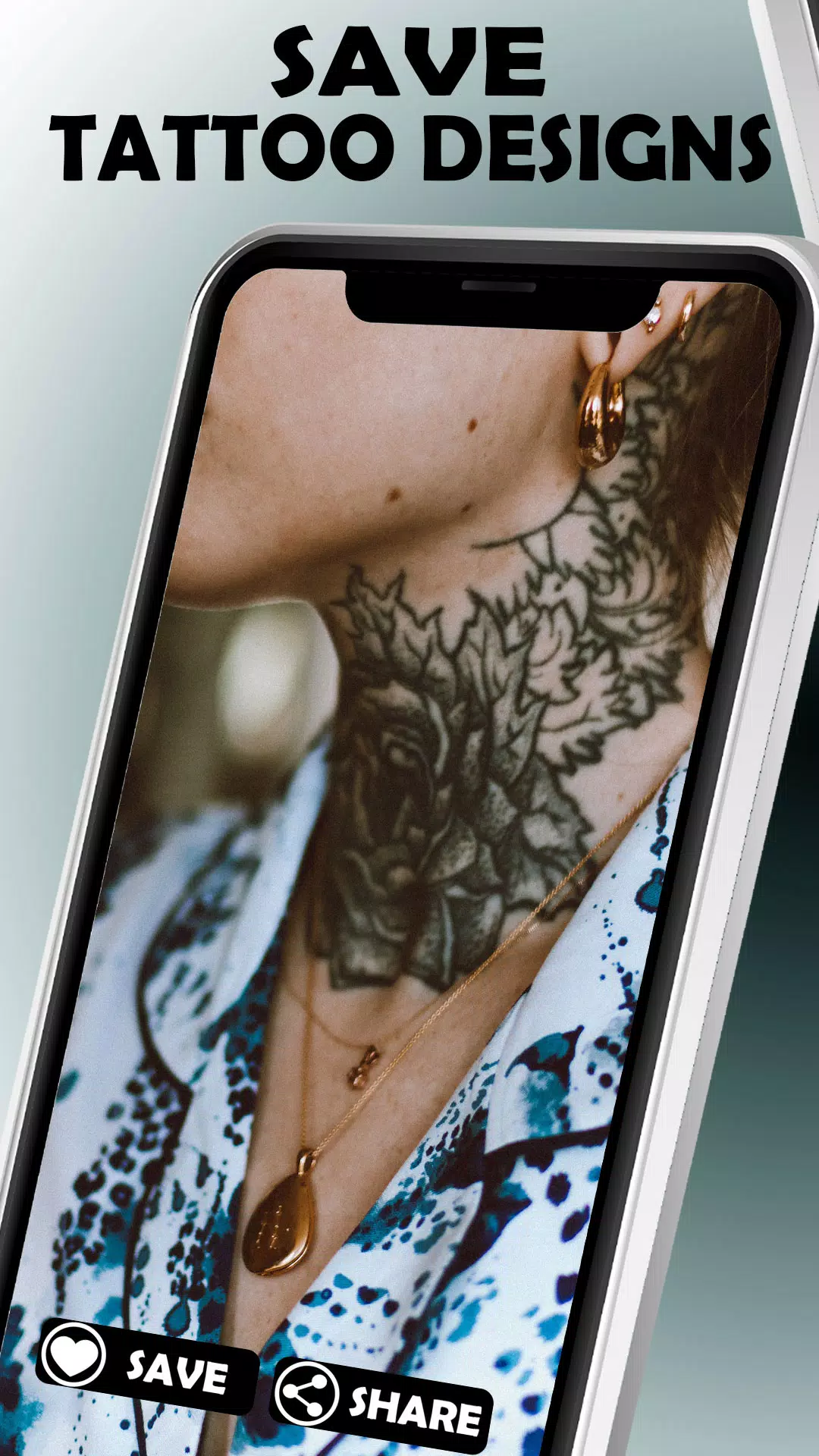 Neck Tattoo Designs 螢幕截圖 1