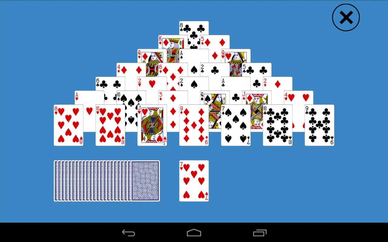 Classic Pyramid Solitaire 螢幕截圖 3