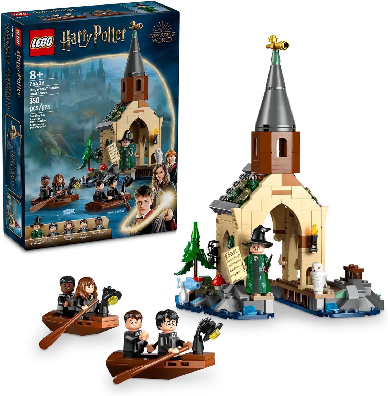 LEGO Hogwarts Boathouse set