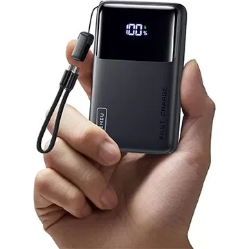 INIU 10,000mAh 45W USB 行動電源含可拆式線材優惠