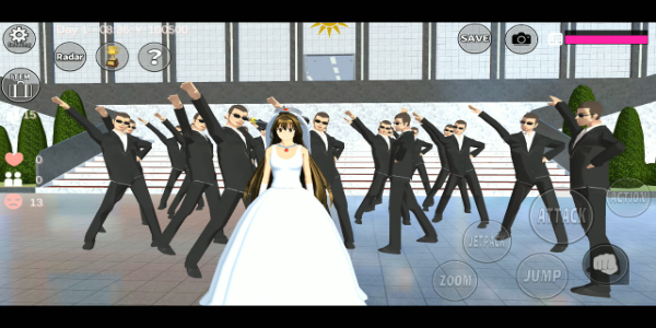 SAKURA School Simulator Schermafbeelding 1