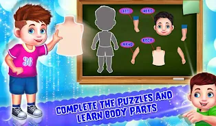 Kids Learning Human Bodyparts 螢幕截圖 2