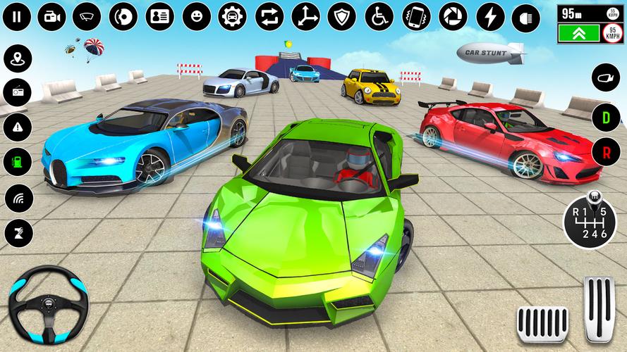 GT Car Stunt : Ramp Car Stunts Ảnh chụp màn hình 2