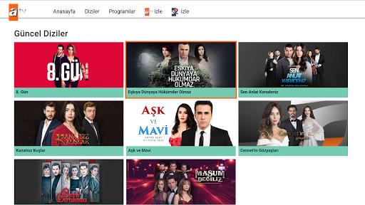 atv - Canlı TV - Dizi İzle Tangkapan skrin 1