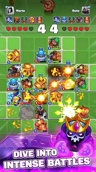 Hero Tactics: 2 Player Game Ekran Görüntüsü 1