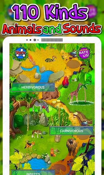 Schermata Animals Sounds For Kids 1