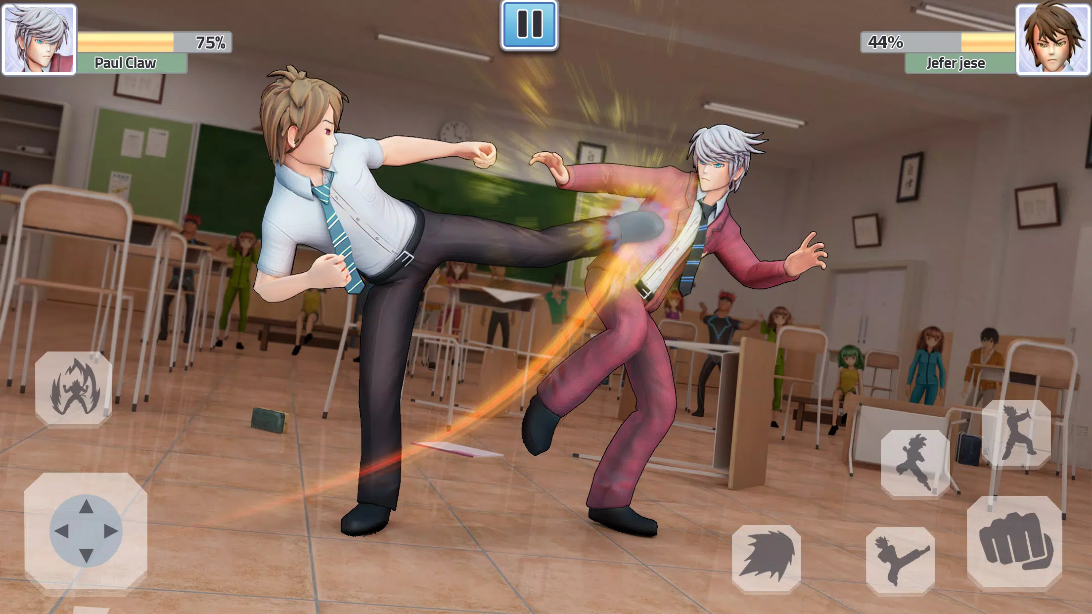 High School Fighting Game Screenshot 2