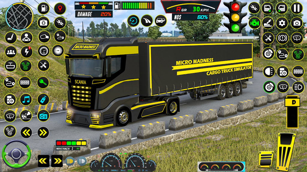 Cargo Truck Simulator Games 3D Capture d'écran 1