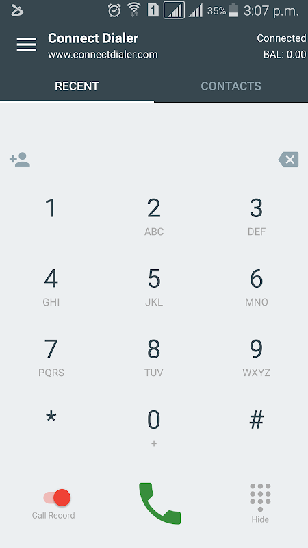 Connect Dialer Captura de pantalla 2