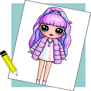 How To Draw Doll Ekran Görüntüsü 0