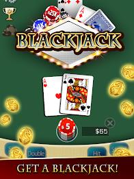 Blackjack 21 Mania स्क्रीनशॉट 1