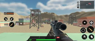 Counter Strike Sniper 3D Games Ekran Görüntüsü 1