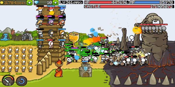 Grow Castle - Tower Defense 螢幕截圖 0