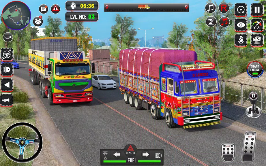 Cargo Truck Driving Games 3D 螢幕截圖 2