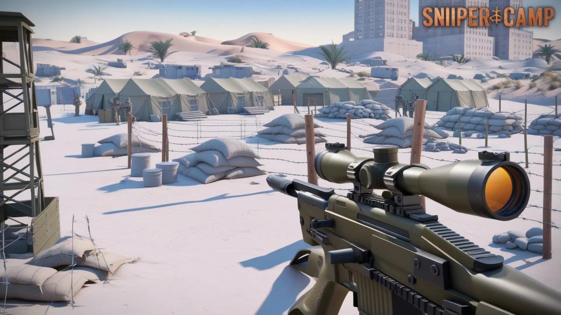 Sniper X : Desert Hunt FPS 3D ภาพหน้าจอ 2