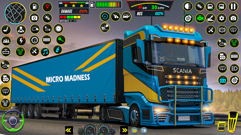 Cargo Truck Simulator Games 3D Captura de pantalla 0