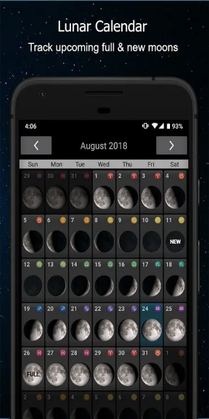 Phases of the Moon Pro 螢幕截圖 2