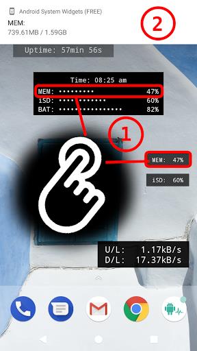 Schermata Android System Widgets 1