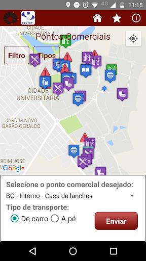 UNICAMP Serviços Tangkapan skrin 2