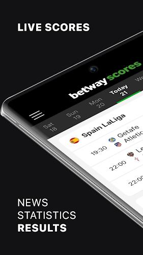 Betway Scores Tangkapan skrin 0